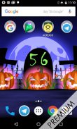 Halloween live wallpaper with countdown and sounds screenshot 1