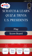 US President Quiz - Presidents Scratch Quiz Game screenshot 12