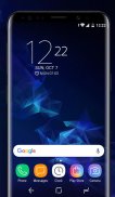 Galaxy S9 blue | Xperia™ Theme screenshot 3