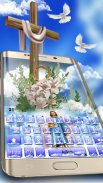 Holy Jesus Keyboard Theme screenshot 0