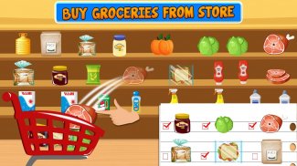 Supermarket shopping frenzy: Cash register game screenshot 2