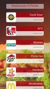 menu Egypt - Restaurants & food delivery screenshot 1