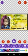 Jumma Mubarak: Greeting, Photo Frames, GIF, Quotes screenshot 5