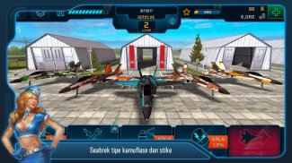 Battle of Warplanes: Simulator penerbangan pesawat screenshot 3