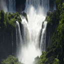 Hilly Waterfall Live Wallpaper