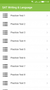 SAT Test Writing & Language screenshot 0