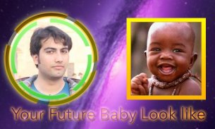 مستقبلي الطفل الوجه المزحة screenshot 1