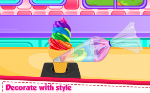 Rainbow Ice Cream Cooking screenshot 6