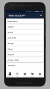 Fabric Glossary screenshot 0