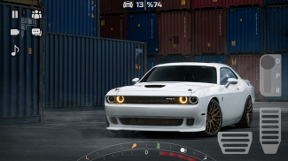 Parking Dodge Challenger City screenshot 2