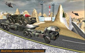 Caminhão de exército de carga screenshot 6