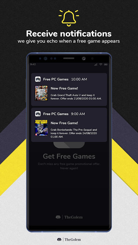 PC Games Alerts on Steam, Epic for Android - Free App Download