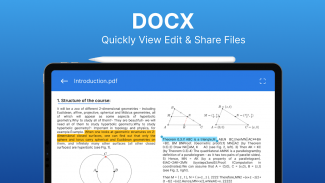 محرر مستندات - XLSX، PDF، DOC screenshot 7