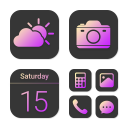 Wow Moonlight Stars, Icon Pack Icon
