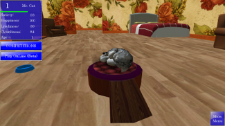 Cute Pocket Cat 3D screenshot 1