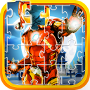 Jigsaw SuperHero Puzzle Icon