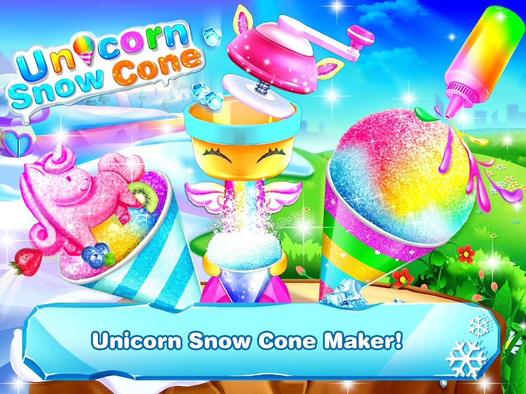 Unicorn ice cream online maker