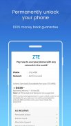 Unlock ZTE Phone - Unlockninja.com screenshot 1