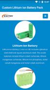 Custom Lithium Ion Battery Pack screenshot 0