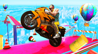 Gangster Bike Stunts 3D - Extreme City GT Racing screenshot 2