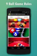 Pool & Snooker Rules screenshot 1