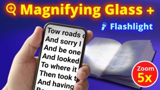 Magnifying Glass + Flashlight screenshot 4
