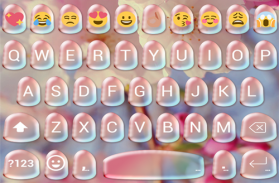 Dewdrop Emoji Keyboard Theme screenshot 4