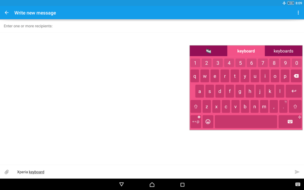 Xperia Keyboard | Download APK for Android - Aptoide