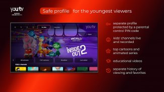 youtv – TV channels and films screenshot 5