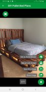 DIY Pallet Bed Plans Ideas screenshot 3