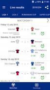 Live Scores for Liga 1 Romania screenshot 6