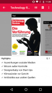 Technology Review – Deutsch screenshot 5