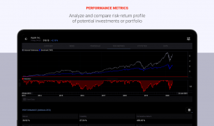 Bolsa, Acções, Gráficos e Análise de Portfólio screenshot 3