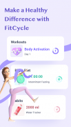 FitCycle - Weight Loss Workouts & Fitness Habits screenshot 2