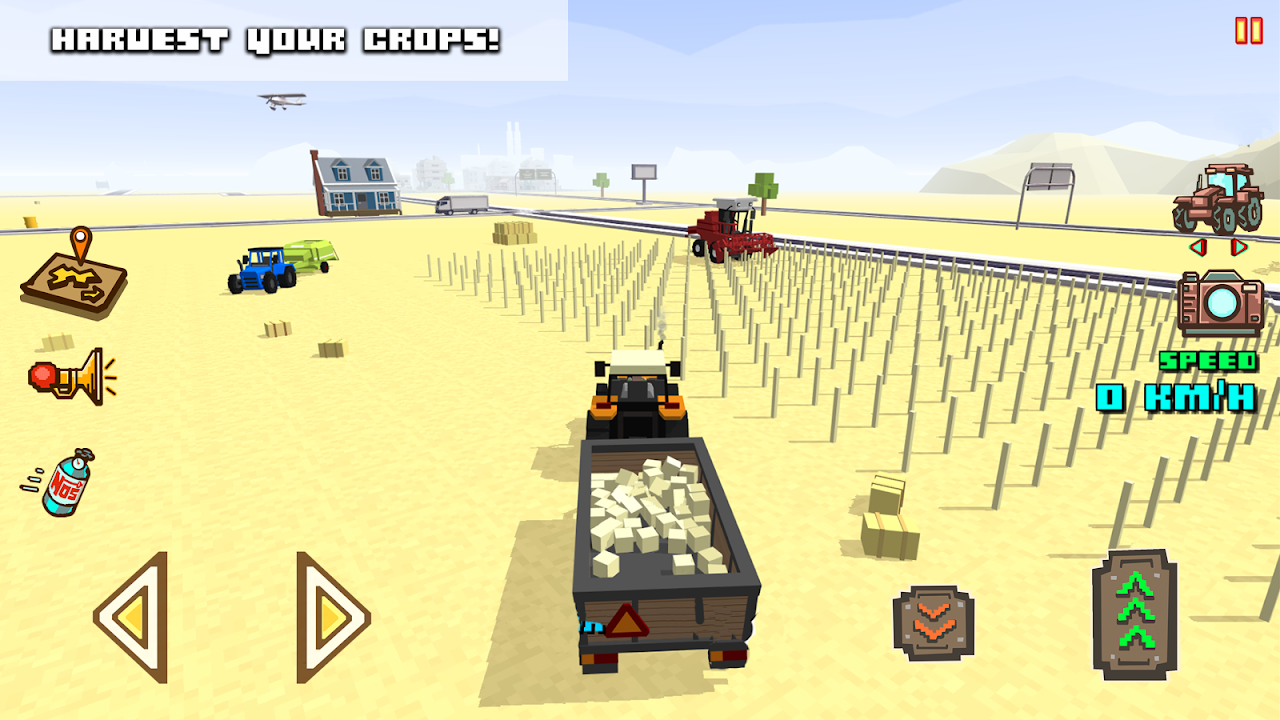 Blocky Farm Racing & Simulator - Тренажер фермы - Загрузить APK для Android  | Aptoide