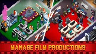 Idle Film Maker Empire Tycoon screenshot 4