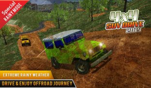 Offroad Jeep Truck Driving: Jeep Racing Games 2019 screenshot 0