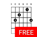 Guitar Chords Finder - No Ads! Icon