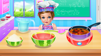 Baby Girl Cooking School screenshot 1