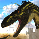 Jogo de Dinossauro Quebra-cabeça Crianças e Adulto Icon