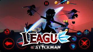 火柴人联盟:竞技场 免费(Dreamsky) League of Stickman screenshot 0