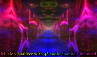 Runner in the UFO - Music visualizer & Live WP screenshot 4