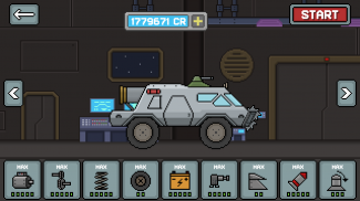 Death Rover - แข่งซอมบี้อวกาศ screenshot 2