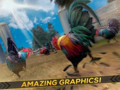 Wild Rooster Run - Frenzy Chicken Farm Race screenshot 4