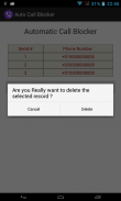 Auto Call Blocker screenshot 2