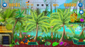 JumBistik：有趣的丛林射击魔术之旅游戏 screenshot 3
