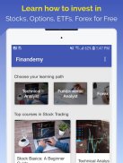 Finandemy - Learn to Invest in Stocks & Finance screenshot 4