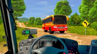 Off road uphill mountain Bus screenshot 1