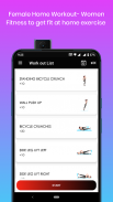Female Workout screenshot 1