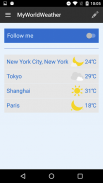 MyWorldWeather screenshot 1